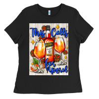 Black this calls for aperol   air freshener Ladies Tee - AdoDesignShop