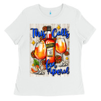 White this calls for aperol   air freshener Ladies Tee - AdoDesignShop