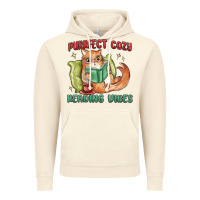 Vintage Artic purrfect cozy reading vibes Vintage Hoodie - MaliasSmallBusiness