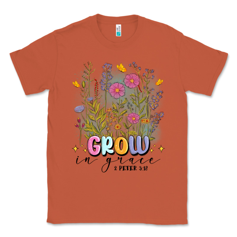 Grow In Grace Classic Tee by MaliasSmallBusiness | Teevron