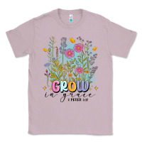 Lilac grow in grace Classic Tee - MaliasSmallBusiness