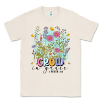Natural grow in grace Classic Tee - MaliasSmallBusiness