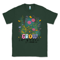Sports Green grow in grace Classic Tee - MaliasSmallBusiness