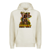 Oatmeal Heather We are Black History Premium Hoodie - HowdyJamesFarm