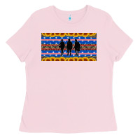 Bubblegum Pink armed forces day soldier Ladies Tee - Artiststas