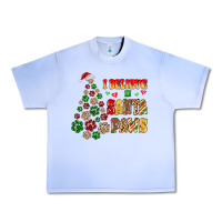 Grape Ice i believe in santa paws Urban Heavy Tee - MaliasSmallBusiness
