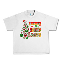 Lunar Rock i believe in santa paws Urban Heavy Tee - MaliasSmallBusiness
