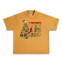 Peanut Butter i believe in santa paws Urban Heavy Tee - MaliasSmallBusiness