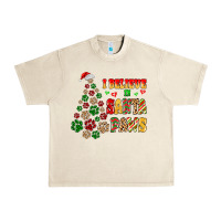 Sandshell i believe in santa paws Urban Heavy Tee - MaliasSmallBusiness