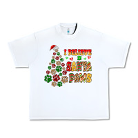 I Believe In Santa Paws Urban Heavy Tee | Teevron