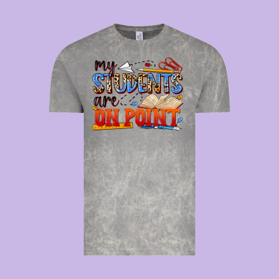 My Students Are On Point Vintage Tee Designed By Nancycooperartshop