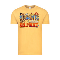 Vintage Mustard my students are on point Vintage Tee - NancyCooperArtShop