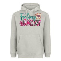 Moon Dust feeling lucky Heavyweight Hoodie - OliviaCreatesArt