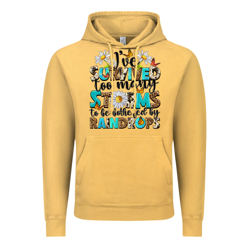 Ive Survived Too Many Storms To Be Bothered By Rai Vintage Hoodie by NancyCooperArtShop | Teevron