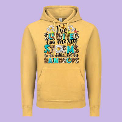 Ive Survived Too Many Storms To Be Bothered By Rai Vintage Hoodie Designed By Nancycooperartshop