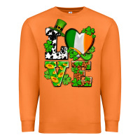 Carrot Love St. Patrick's Premium Sweatshirt - OliviaCreatesArt