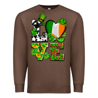Chestnut Love St. Patrick's Premium Sweatshirt - OliviaCreatesArt