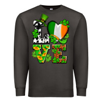 Smoke Love St. Patrick's Premium Sweatshirt - OliviaCreatesArt