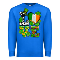 True Royal Love St. Patrick's Premium Sweatshirt - OliviaCreatesArt