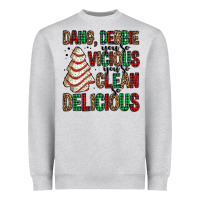 Heather Grey dang debbie christmas tree cake Heavyweight Sweatshirt - Jasminsmagicworld