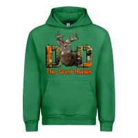 Emerald Western Dad The Great Deer Hunter Urban Hoodie - LillyAllenDesigns