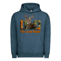 Pigment Midnight Navy Western Dad The Great Deer Hunter Urban Hoodie - LillyAllenDesigns
