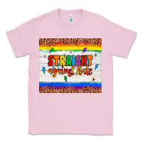Bubblegum Pink straight against hate tumbler Classic Tee - JahusDesignShop