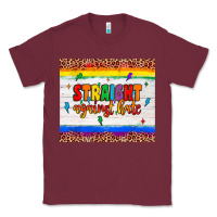Burgundy straight against hate tumbler Classic Tee - JahusDesignShop