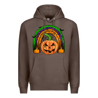 Coffee halloween rainbow Premium Hoodie - JahusDesignShop
