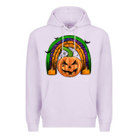Lilac halloween rainbow Premium Hoodie - JahusDesignShop