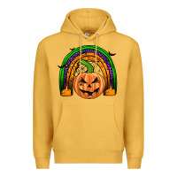Mustard halloween rainbow Premium Hoodie - JahusDesignShop