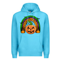 Ocean Blue halloween rainbow Premium Hoodie - JahusDesignShop