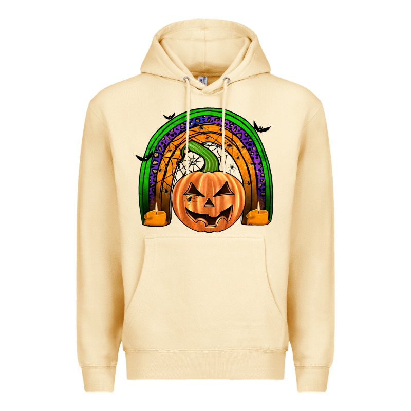 Halloween Rainbow Premium Hoodie by JahusDesignShop | Teevron