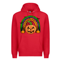 Red halloween rainbow Premium Hoodie - JahusDesignShop