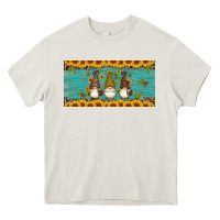 Cream coffee gnomes Heavy Core Tee - Artiststas