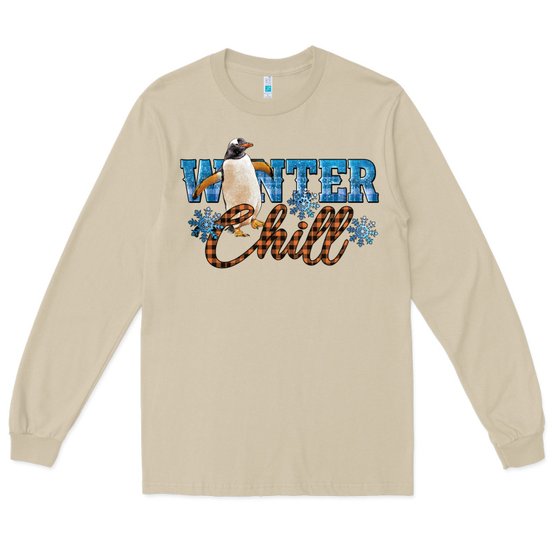 Winter Chill Penguin Long Sleeve Tee by LillyAllenDesigns | Teevron
