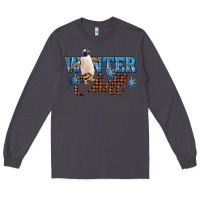 Smoke Winter Chill Penguin Long Sleeve Tee - LillyAllenDesigns