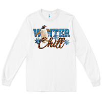 White Winter Chill Penguin Long Sleeve Tee - LillyAllenDesigns