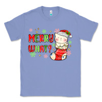 Colony Blue merry what christmas cat Classic Tee - MaliasSmallBusiness