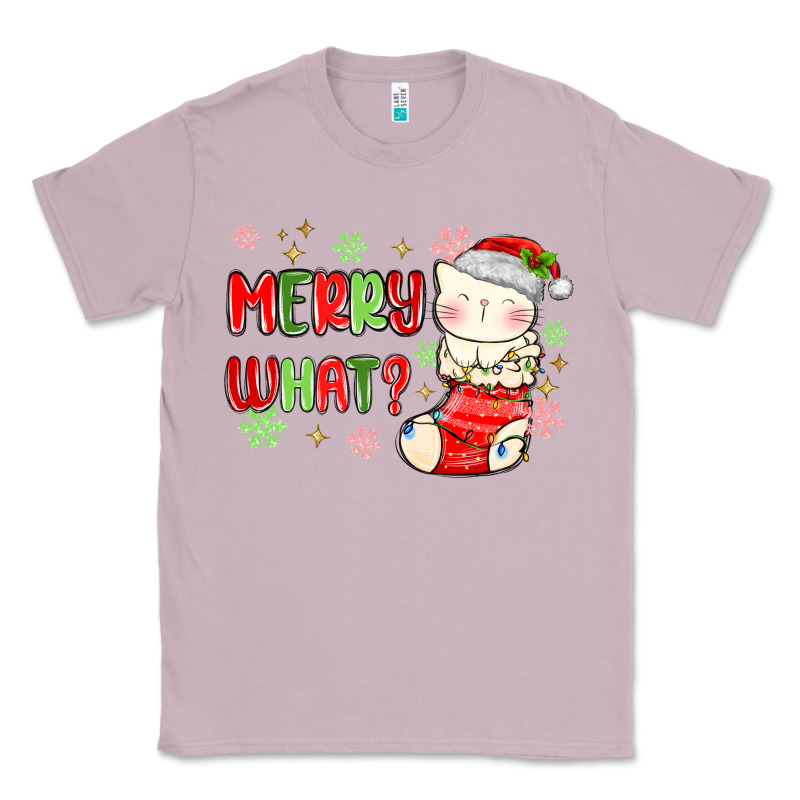 Merry What Christmas Cat Classic Tee by MaliasSmallBusiness | Teevron