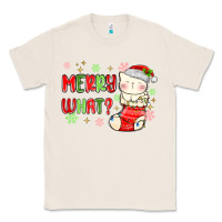Natural merry what christmas cat Classic Tee - MaliasSmallBusiness