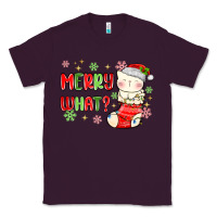 Plum merry what christmas cat Classic Tee - MaliasSmallBusiness