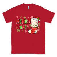 Red merry what christmas cat Classic Tee - MaliasSmallBusiness