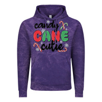Cloud Purple candy cane cutie Vintage Hoodie - MaliasSmallBusiness