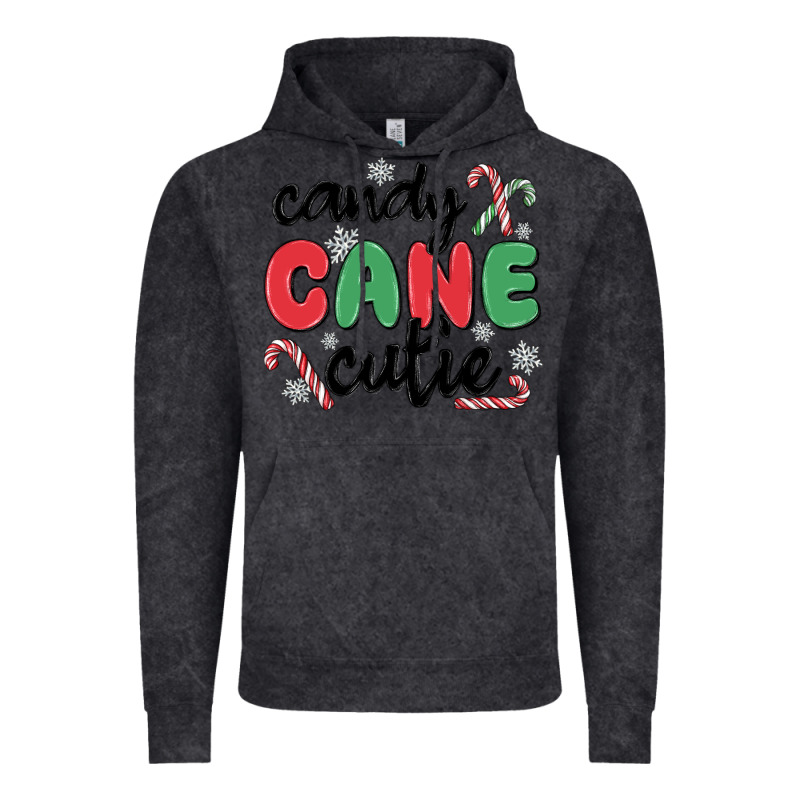 Candy Cane Cutie Vintage Hoodie by MaliasSmallBusiness | Teevron