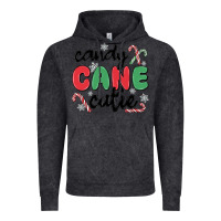 Vintage Black candy cane cutie Vintage Hoodie - MaliasSmallBusiness