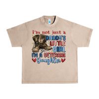 French Oak i'm not just a daddy's little girl Urban Heavy Tee - MaliasSmallBusiness