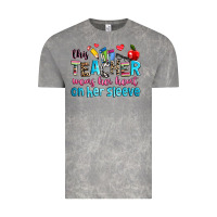 Cloud Rock this teacher wears her her on her sleeve Vintage Tee - NancyCooperArtShop