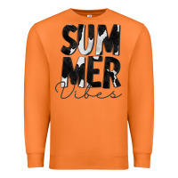 Carrot Summer Vibes Black White Cowhide Premium Sweatshirt - CowCowDesign