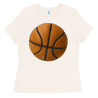 Bone basketball ball Ladies Tee - JahusDesignShop
